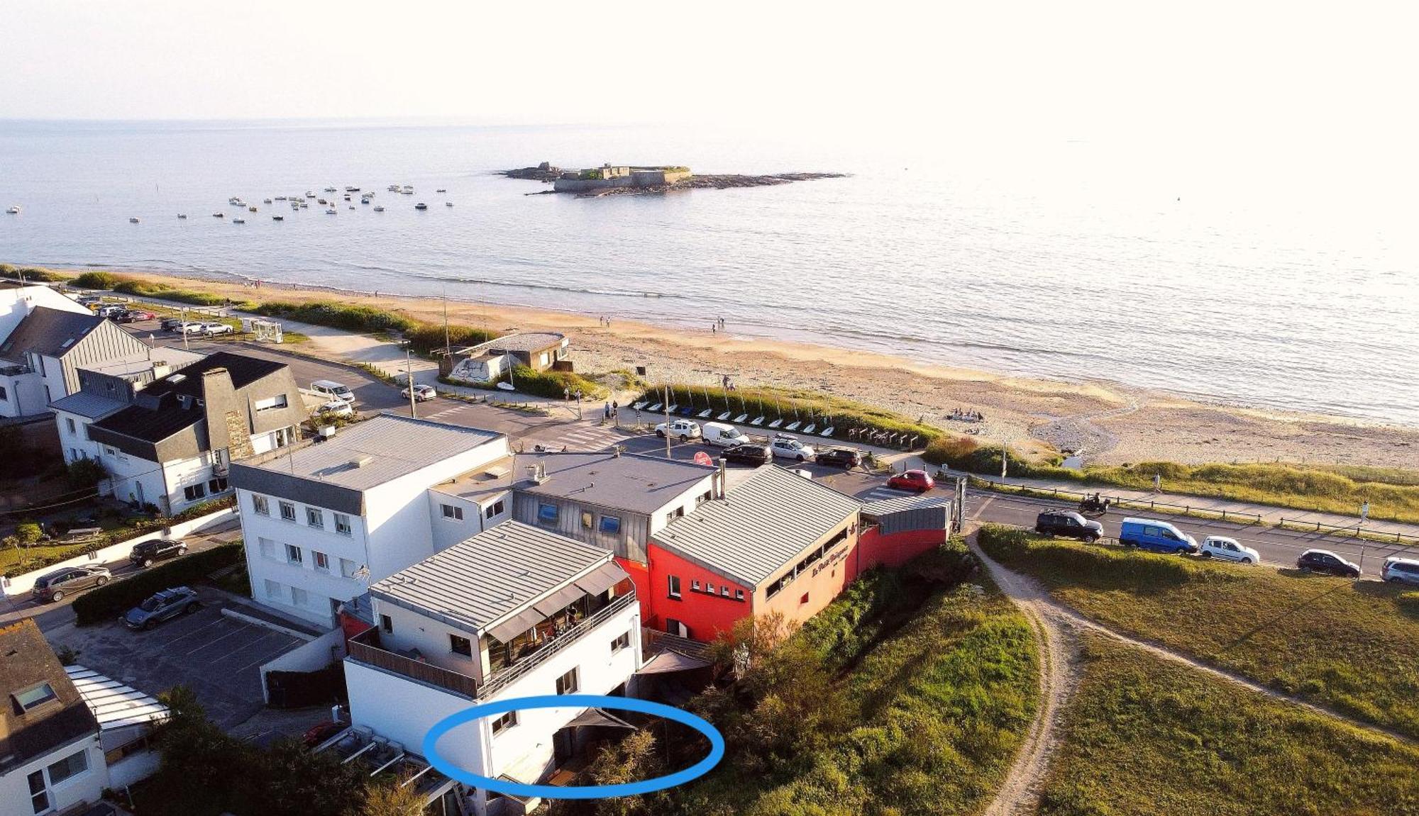 L'Horizon - Bord De Mer Ploemeur Exterior foto